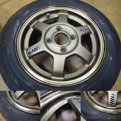 JDM RAYS VR TE37 4Wheels 13x5+45 4x100 (No Tires) - Image 2