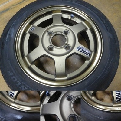 JDM RAYS VR TE37 4Wheels 13x5+45 4x100 (No Tires) - Image 4