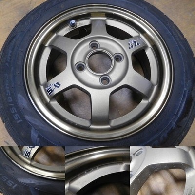 JDM RAYS VR TE37 4Wheels 13x5+45 4x100 (No Tires) - Image 8