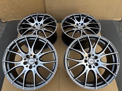 JDM Used Wheels 4-Wheel Set RAYS HOMURA 2x7 19x8JJ+48 PCD100 19-inch Wh (No Tires)