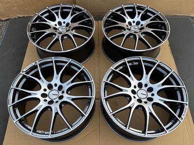 JDM Used Wheels 4-Wheel Set RAYS HOMURA 2x7 19x8JJ+48 PCD100 19-inch Wh (No Tires) - Image 3