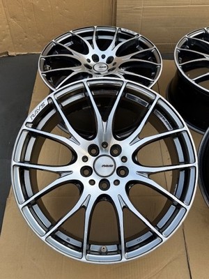 JDM Used Wheels 4-Wheel Set RAYS HOMURA 2x7 19x8JJ+48 PCD100 19-inch Wh (No Tires) - Image 4