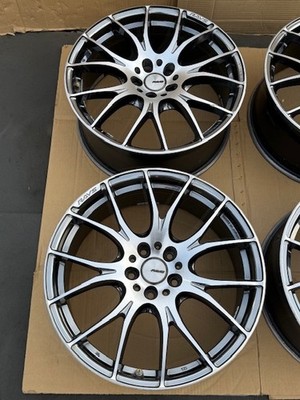JDM Used Wheels 4-Wheel Set RAYS HOMURA 2x7 19x8JJ+48 PCD100 19-inch Wh (No Tires) - Image 8