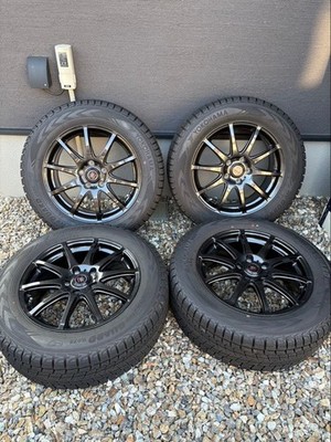 JDM ZRV Studless 225/60R17 G075 Roxani RS-10 4-Wheel Set (No Tires)