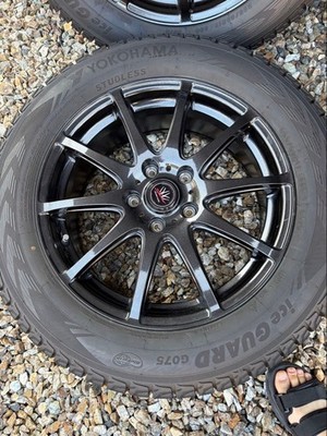 JDM ZRV Studless 225/60R17 G075 Roxani RS-10 4-Wheel Set (No Tires) - Image 3
