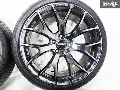 JDM RAYS HOMURA Village 2x7FT 19x8.5J +45 PCD 114.3 5-hole 235/35R19 Ti (No Tires) - Image 4