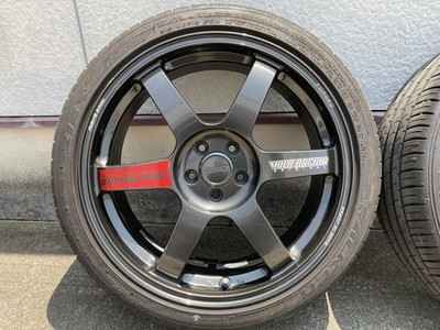 JDM RAYS VOLK RACING TE37 SAGA 187.5j +48 PCD100 4-Wheel Set br RAYS (No Tires) - Image 2