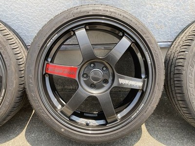 JDM RAYS VOLK RACING TE37 SAGA 187.5j +48 PCD100 4-Wheel Set br RAYS (No Tires) - Image 3