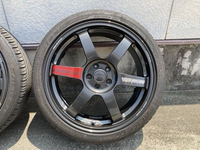JDM RAYS VOLK RACING TE37 SAGA 187.5j +48 PCD100 4-Wheel Set br RAYS (No Tires) - Image 5