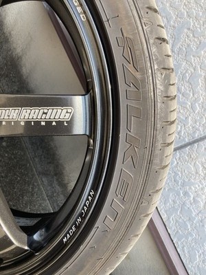 JDM RAYS VOLK RACING TE37 SAGA 187.5j +48 PCD100 4-Wheel Set br RAYS (No Tires) - Image 7