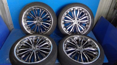 JDM S Weds Kranze Felsen Chrome 20x9J+37 PCD114.3 5-hole Numerous scra (No Tires)