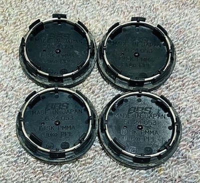 JDM BBS aluminum wheel center cap 4-piece individual set 56.24.053 (No Tires) - Image 3