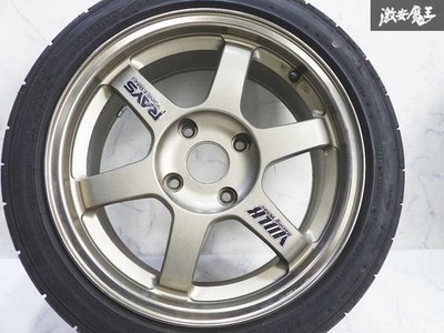 JDM RAYS Volk Racing / VR TE37C 16x7J+42 4H/4-hole PCD114.3 FORGED Whee (No Tires) - Image 3