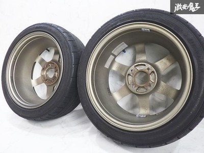 JDM RAYS Volk Racing / VR TE37C 16x7J+42 4H/4-hole PCD114.3 FORGED Whee (No Tires) - Image 6