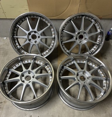 JDM Rare 19-inch BLITZ Technospeed Z1 wheels PCD 114.3 GT-R size R32 R (No Tires)