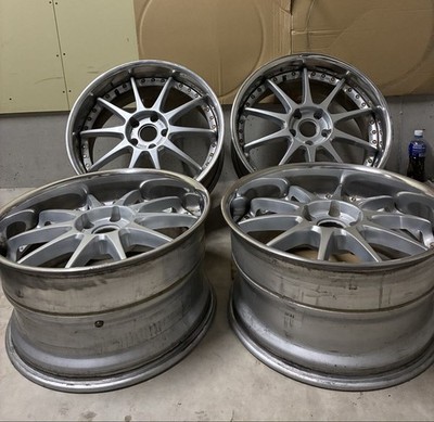 JDM Rare 19-inch BLITZ Technospeed Z1 wheels PCD 114.3 GT-R size R32 R (No Tires) - Image 2