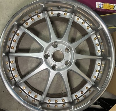 JDM Rare 19-inch BLITZ Technospeed Z1 wheels PCD 114.3 GT-R size R32 R (No Tires) - Image 4