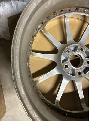 JDM Rare 19-inch BLITZ Technospeed Z1 wheels PCD 114.3 GT-R size R32 R (No Tires) - Image 7