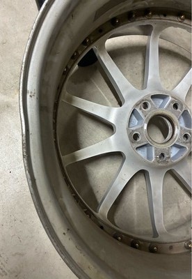 JDM Rare 19-inch BLITZ Technospeed Z1 wheels PCD 114.3 GT-R size R32 R (No Tires) - Image 8