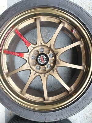 JDM Used forged wheels RAYS CE28N 18-inch 7.5J 5-hole PCD 100 +47 offs (No Tires) - Image 3