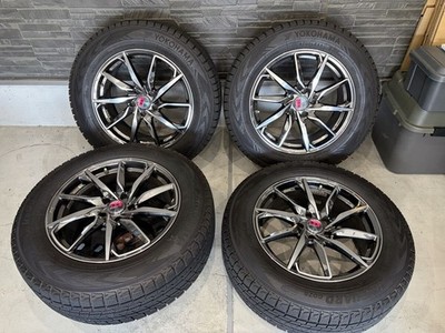 JDM Weds Leonis 18-inch wheels + Yokohama IceGUARD G075 studless tires (No Tires)