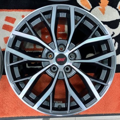 JDM Wheel only 4-Wheel Set Many reassuring images Subaru genuine WRX ST (No Tires) - Image 4