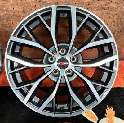 JDM Wheel only 4-Wheel Set Many reassuring images Subaru genuine WRX ST (No Tires) - Image 5