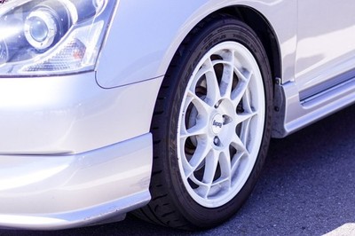 JDM ENKEI Racing NT03 17-inch Aluminum Wheel 4-Piece Set White br ENKE (No Tires) - Image 8