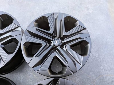 JDM Toyota Crown Sedan Genuine 21 Satin Black 4-Wheel Set (No Tires) - Image 5