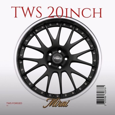 JDM TWS Forged 20-inch Wheel 4-Wheel Set (No Tires)