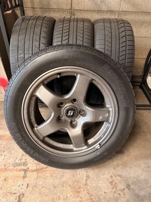 JDM 32GT-R Genuine 164-Wheel Set POTENZA RE71 (No Tires)