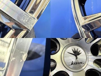 JDM Harrier CX-5 CX-8 4-Wheel Set WEDS Kranze Used Aluminum Wheels 195H (No Tires) - Image 5