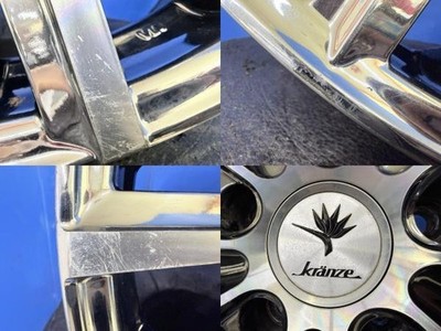 JDM Harrier CX-5 CX-8 4-Wheel Set WEDS Kranze Used Aluminum Wheels 195H (No Tires) - Image 8