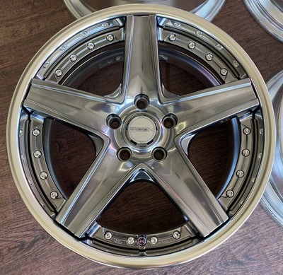 JDM Discontinued Wheels Weds Maverick 1105S 18x7.5J +43/+49 114.3/5H SL (No Tires) - Image 4