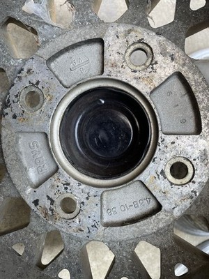 JDM Used VOLK 104-Wheel Set PCD110 4H 4.3B-10 Installed on a Life 360cc Old (No Tires) - Image 6