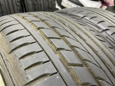 JDM Rare BBS RF317 17x7J +52 PCD112-5H 225/55R17 Dunlop Enasave RV503 w (No Tires) - Image 9