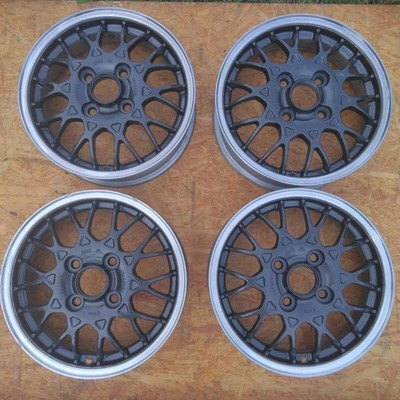 JDM End of month Subaru Vivio genuine option BBS 13-inch x 4.0 offset (No Tires)