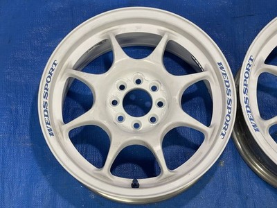 JDM Rare out-of-print Wedssport TC05 15x6.5J+43_100/4N1 wheels suitabl (No Tires) - Image 2