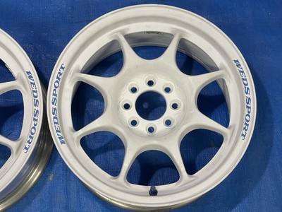 JDM Rare out-of-print Wedssport TC05 15x6.5J+43_100/4N1 wheels suitabl (No Tires) - Image 3