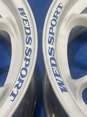 JDM Rare out-of-print Wedssport TC05 15x6.5J+43_100/4N1 wheels suitabl (No Tires) - Image 6
