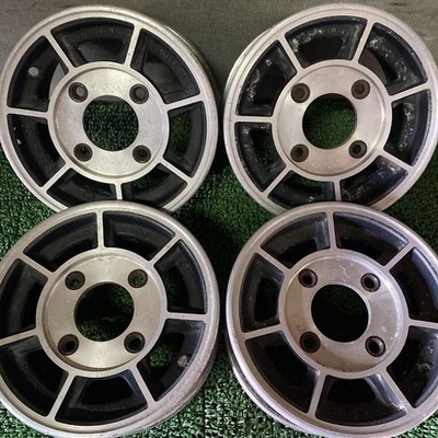 JDM HAYASHI Hayashi Wheels Old Car MiZII HiZ 10104.5J+35 PCD110-4H Hub (No Tires)