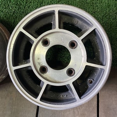 JDM HAYASHI Hayashi Wheels Old Car MiZII HiZ 10104.5J+35 PCD110-4H Hub (No Tires) - Image 3