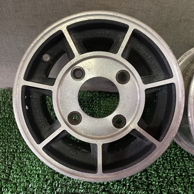 JDM HAYASHI Hayashi Wheels Old Car MiZII HiZ 10104.5J+35 PCD110-4H Hub (No Tires) - Image 4