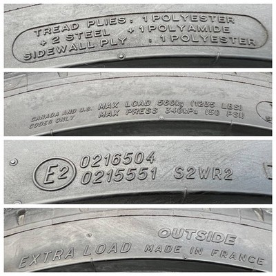 JDM BBS 19-inch wheel set with Michelin tires 4-Wheel Front: 8.5J Rear (No Tires) - Image 6