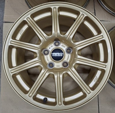 JDM Subaru Impreza WRX STI Genuine BBS Wheels 4-Wheel Set GDB GRB Forester L (No Tires) - Image 3