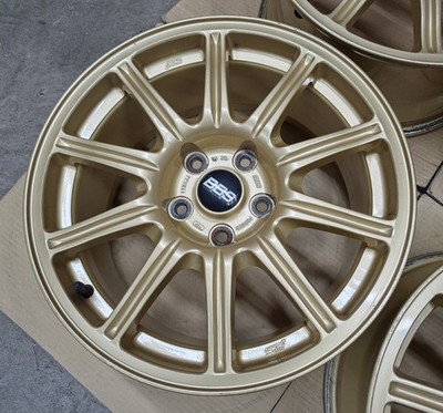 JDM Subaru Impreza WRX STI Genuine BBS Wheels 4-Wheel Set GDB GRB Forester L (No Tires) - Image 9
