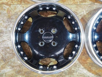 JDM Rare 15-inch 5J +45 4H100 Popular AME Shallen LX 2-piece High-end (No Tires) - Image 3