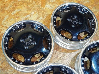 JDM Rare 15-inch 5J +45 4H100 Popular AME Shallen LX 2-piece High-end (No Tires) - Image 5