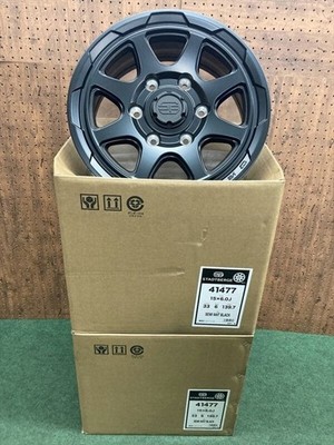 JDM Wheel only 4-Wheel Set 15x6J ET33 139.7-6H weds Studbell JWL-T compl (No Tires)