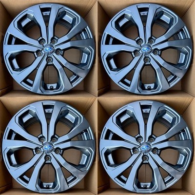 JDM SUBARU Forester SKE Late Model X-EDITION Genuine 18-inch Wheel 4-B (No Tires)